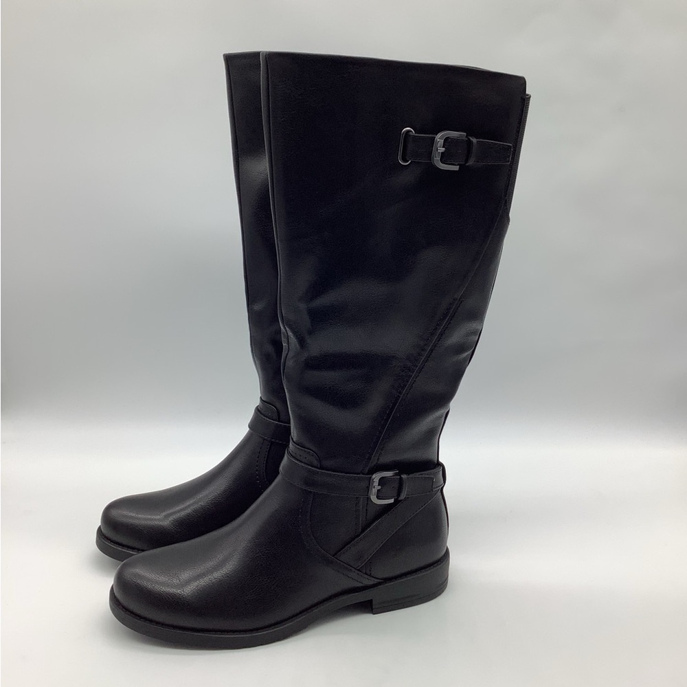 Baretraps Cassidy Black Knee High Boots | Vegan | Size 7.5 l New with Box - Picture 4 of 13